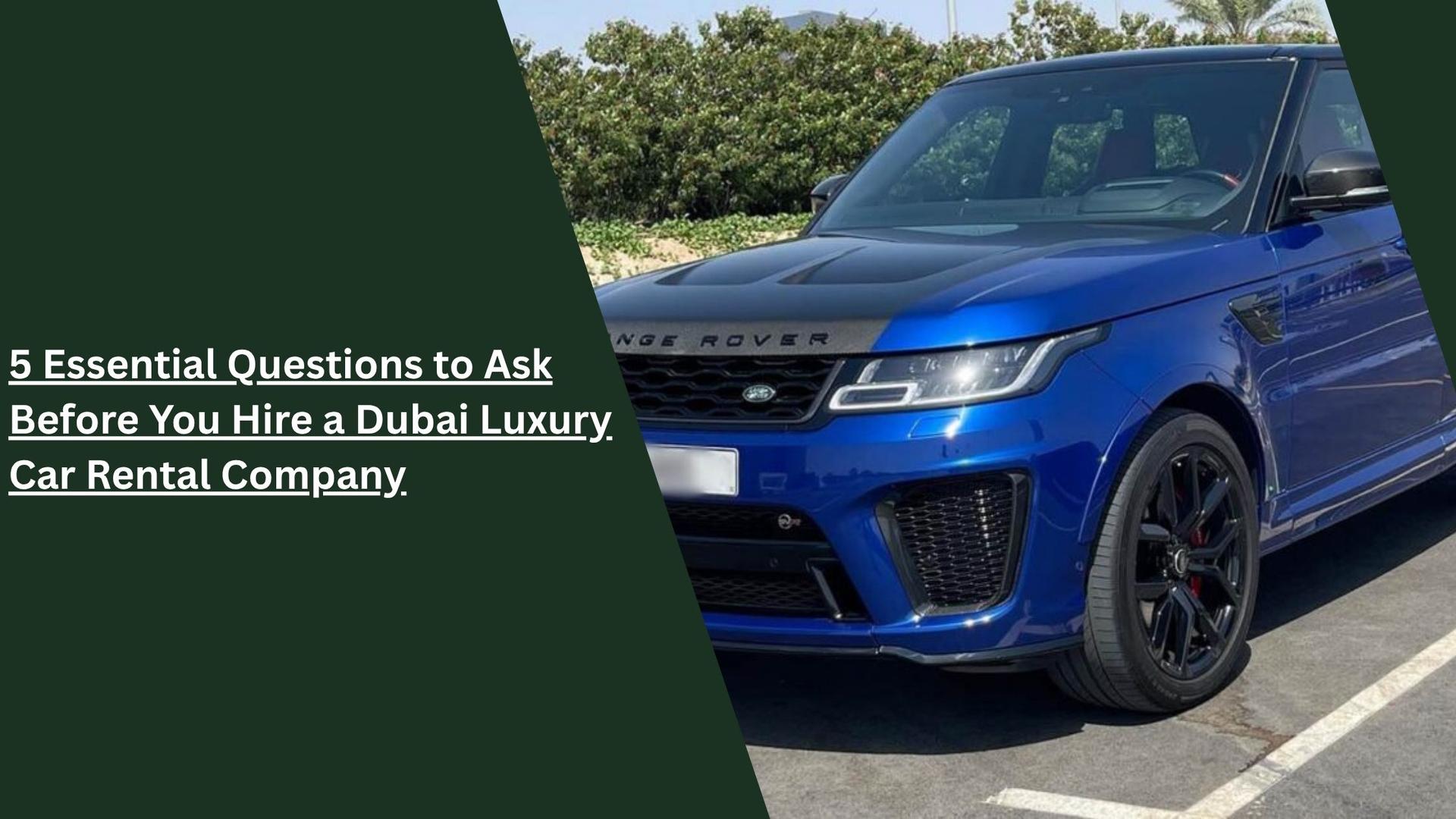 Dubai luxury car rental company_blogs