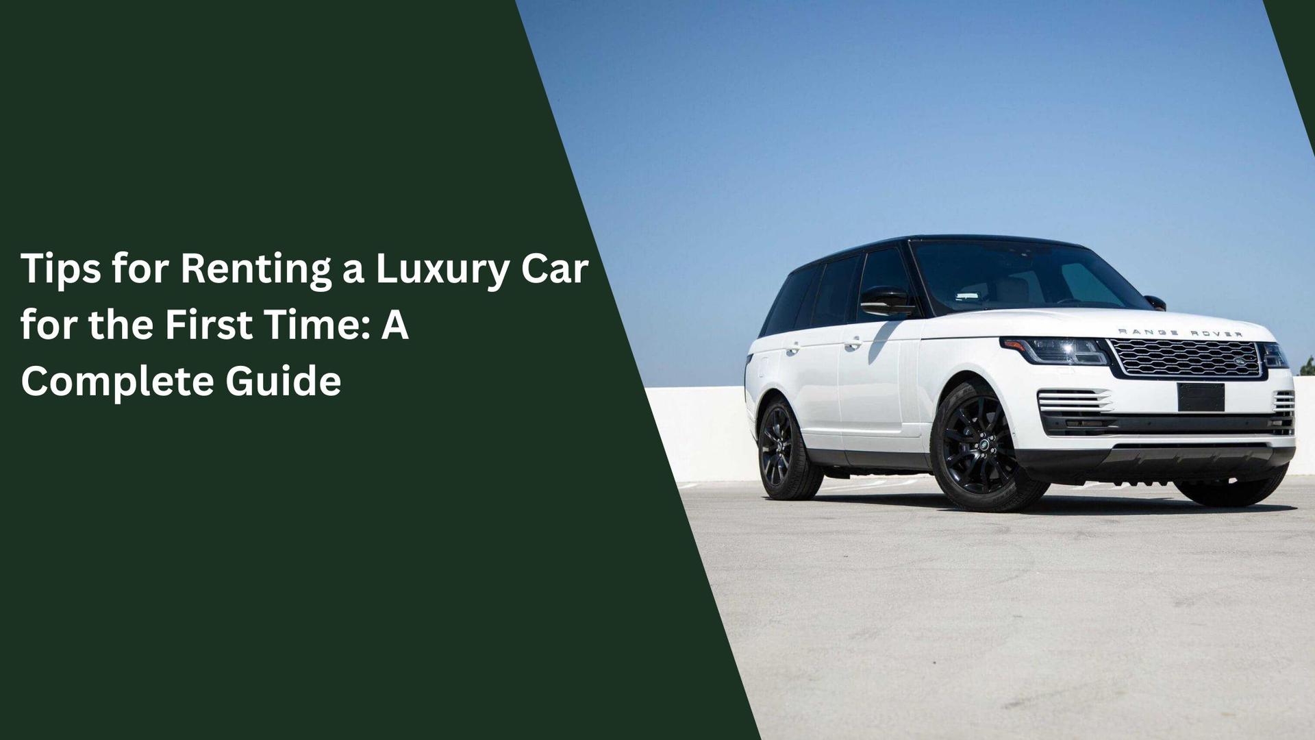 luxury car rental Dubai_blogs